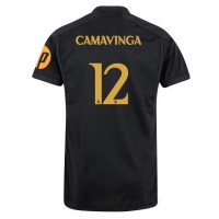 Real Madrid Eduardo Camavinga #12 3rd trikot 2023-24 Kurzarm